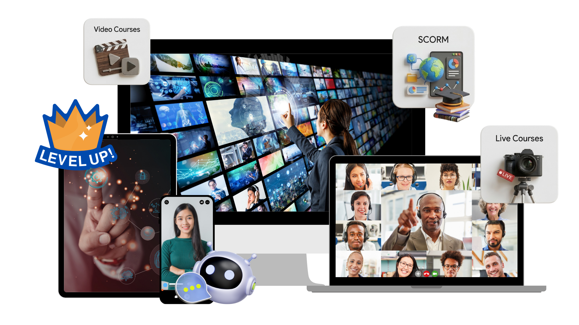Live Session + eLearning View